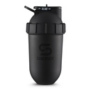 SHAKESPHEREシェーカーボトル - 24ozリークプルーフプロテインシェーカーボトルプレワークアウト、スムージー、パウダードリンクミックス、ジム、BPAフリー、簡単なクリーン&キャリー(マットブラック)