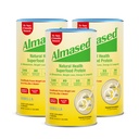 Almasedバニラミール交換シェイク - 低血糖高プラントベースプロテインパウダー栄養体重健康サポートサプリメント - バニラフレーバー - 17.6オンス(1.1ポンド(3パック)