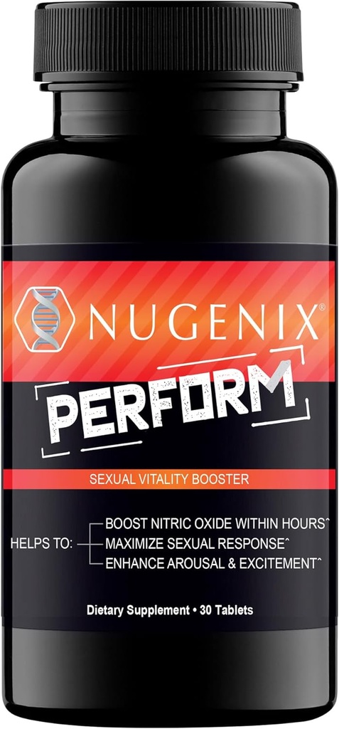 Nugenix Perform, Nitric Oxide and Vitality Booster for Men - 30ct
