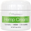 Hemp Cream - Natural Hemp Extract Cream for Back, Joint, and Muscle Support & Soreness. Made in USA with Hemp Oil & Hemp Extract, Turmeric, MSM, and Boswellia - 100% Natural