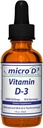 Nutrasal Micro D3 ビタミン D-3 ドロップ - 高濃度(2,000,000 IU) ビタミン D3 ナノテクノロジーと 10X 以上吸収 -1 オンス (30 ml)