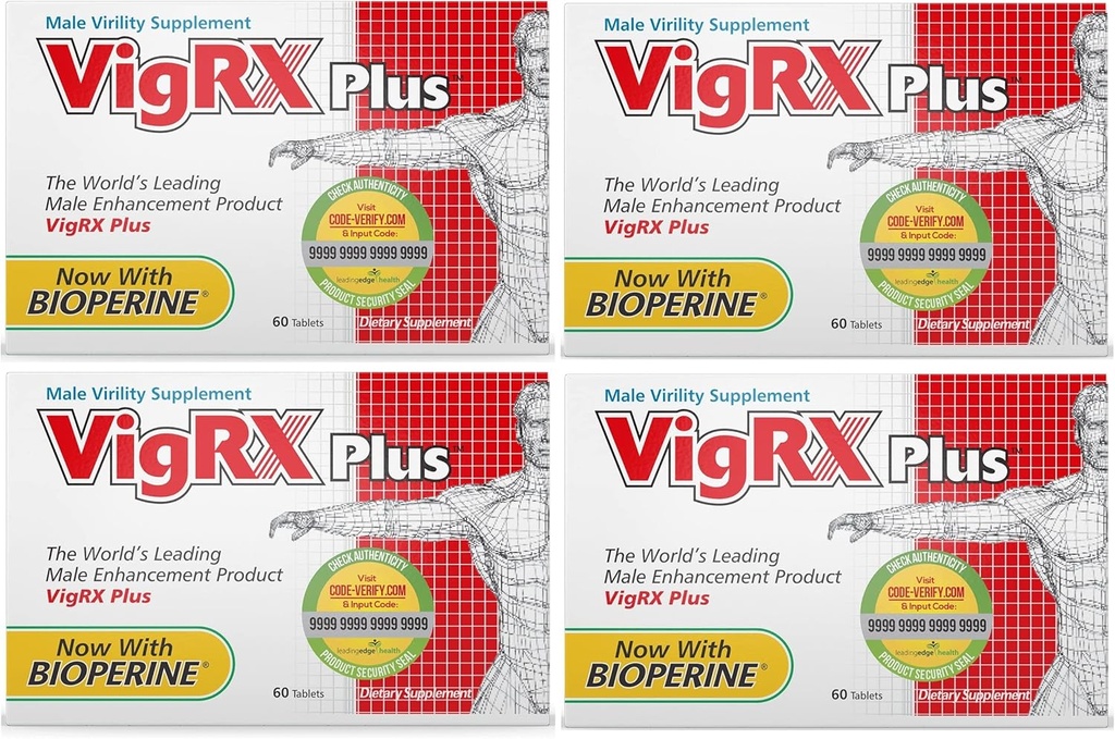 VigRX Plus Daily Supplement Tablets (4)