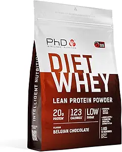 PhD Diet Whey 1kg Belgian Chocolate