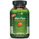 Irwin Naturals Aller-Pure - 54の液体の柔らかいゲル - Quercetin、Luteolin及びRutinとのヒスタミン サポート-非眠式
