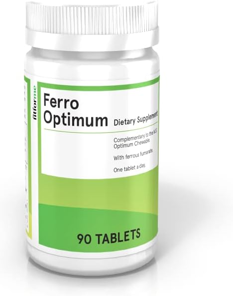 FitForMeの胃の袖の後のBariatricのMultivitaminsの鉄の補足- 1日のFerroの最適のタブレット-鉄の90日の供給(最適のChewableのための鉄のブスター)
