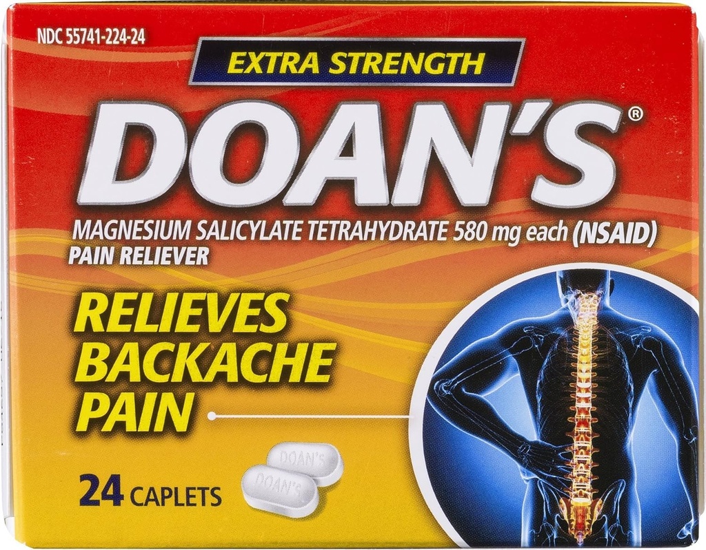 Doanの余分強さの痛みのRelieverの小冊子- 24 Ct