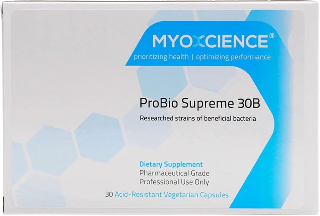 MYOXCIENCE ProBio Supreme (30 Billion CFU) | 30 Vegetarian Capsules