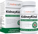 Nutracraft KidneyKind #1 Kidney サポートとデトックス サプリメント | 膀胱の健康のための腎臓のクレンジング | Buchu、Juniper、Uva Ursi、クランベリー、イラクリーフ&その他 | 60 ベジーカプセル