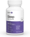 睡眠 - 60カプセル - オールナチュラル -100%薬物のない睡眠補助とノンハビットフォーミング - 高度なハーブコンプレックスを備えた強力な9イン1フォーミュラ