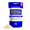 BodyBoostの優れたColostrumの全体、100%の牛のColostrumの粉、免疫グロブリン及びLactoferrinの草のフィードのColostrumの粉、腸の健康、多様な取入口、16のoz