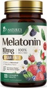メラトニン 10 mg の速い分解、Melatonin は残りの睡眠、大人のための自然な睡眠サポート補足、余分強さのいちご風味付けされたタブレット、砂糖は、120 のタブレット、120 日の供給を解放します