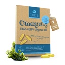 Testa Omega-3 サプリメント - ビーガンベースのオメガ 3 DHA EPA カプセルから Algae - Omega 3 脂肪酸 - 心臓をサポート, 脳 & 関節の健康 - プラスチックネガティブ, RTG, コシャ - 2 ヶ月の供給