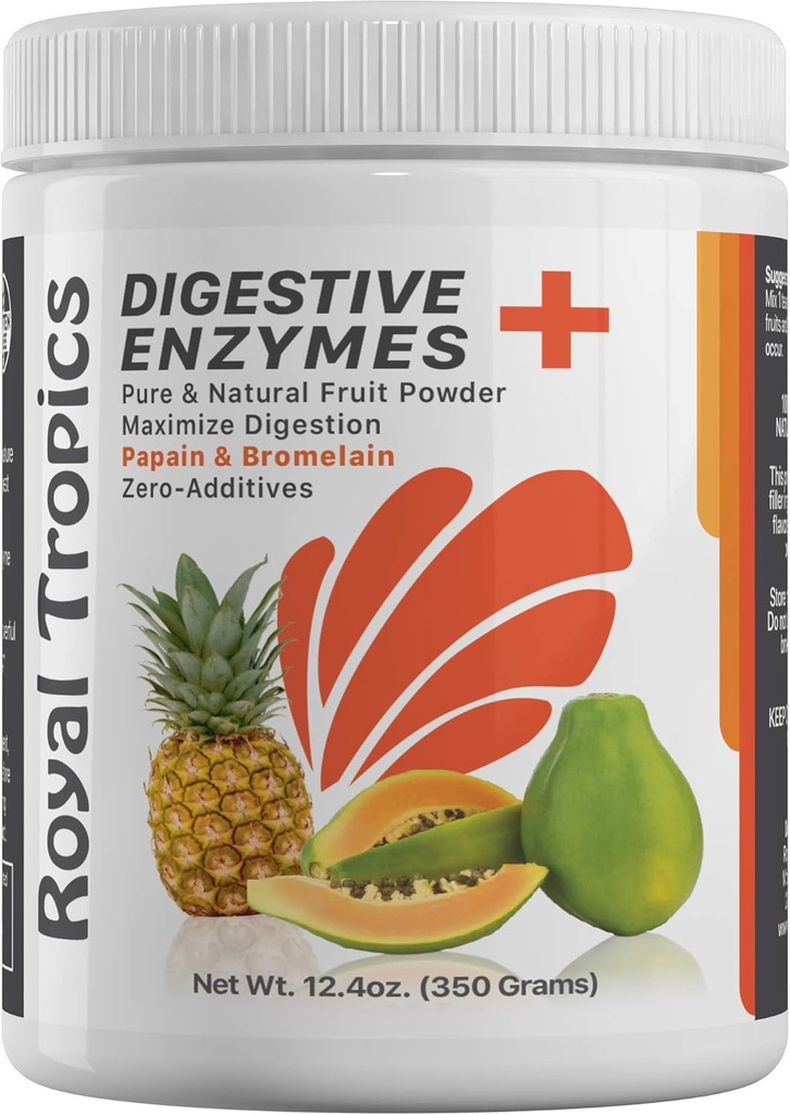 パイナップルBromelain消化酵素は緑のパパイヤの粉およびBromelaine 350グラムのブレンドを補います