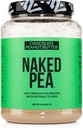 Naked Pea - 米国とカナダの農場、有機ココア、有機ココナッツシュガーからチョコレートピーナッツバタープロテイン - GMOなし、大豆なし、グルテンフリー、エイド成長と回復 - 21サービング