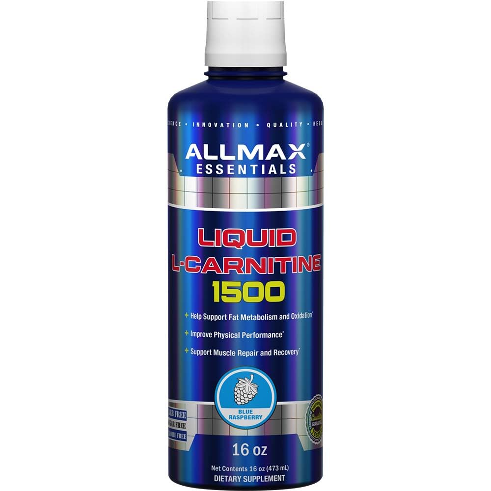 アルマックス栄養液L-カルニチン1500、ブルーラズベリー、16オンス(473ml)