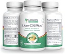 ロゴの Nutritionals-Liver CS Plus-60強力な肝臓デトックスフォーミュラベジーキャップ増加グルタチオンと酸化ストレスを下げる。