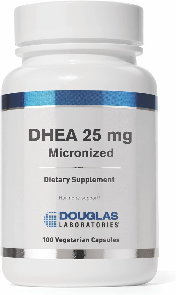 Douglas の実験室 DHEA 25 の mg のカプセル - Micronized -サポート ホルモンのバランス、免除、頭脳、骨の健康及び代謝* - Non-GMO - 100 のベジタリアン カプセル