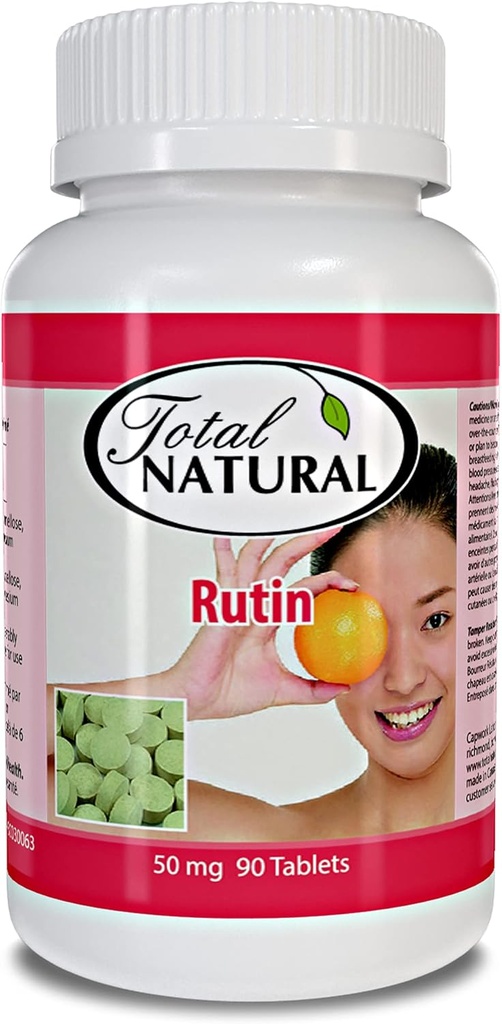 Rutin 50mg 90のタブレット[1本のびん]、助けはビタミンCを吸収し、利用し、管の健康、視野の心配を改善しました