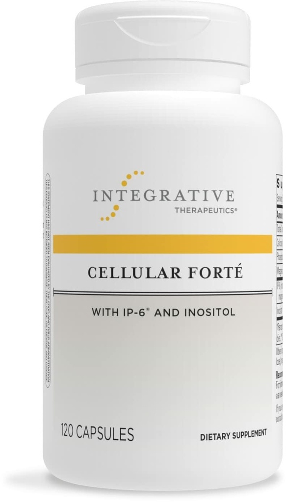 Integrative Therapeutics Cellular Forte - Inositol Supplement for Immune System & Cell Health Support* - IP-6を含む - ビーガン、グルテンフリー&乳製品 - 120カプセル(60のサービング)
