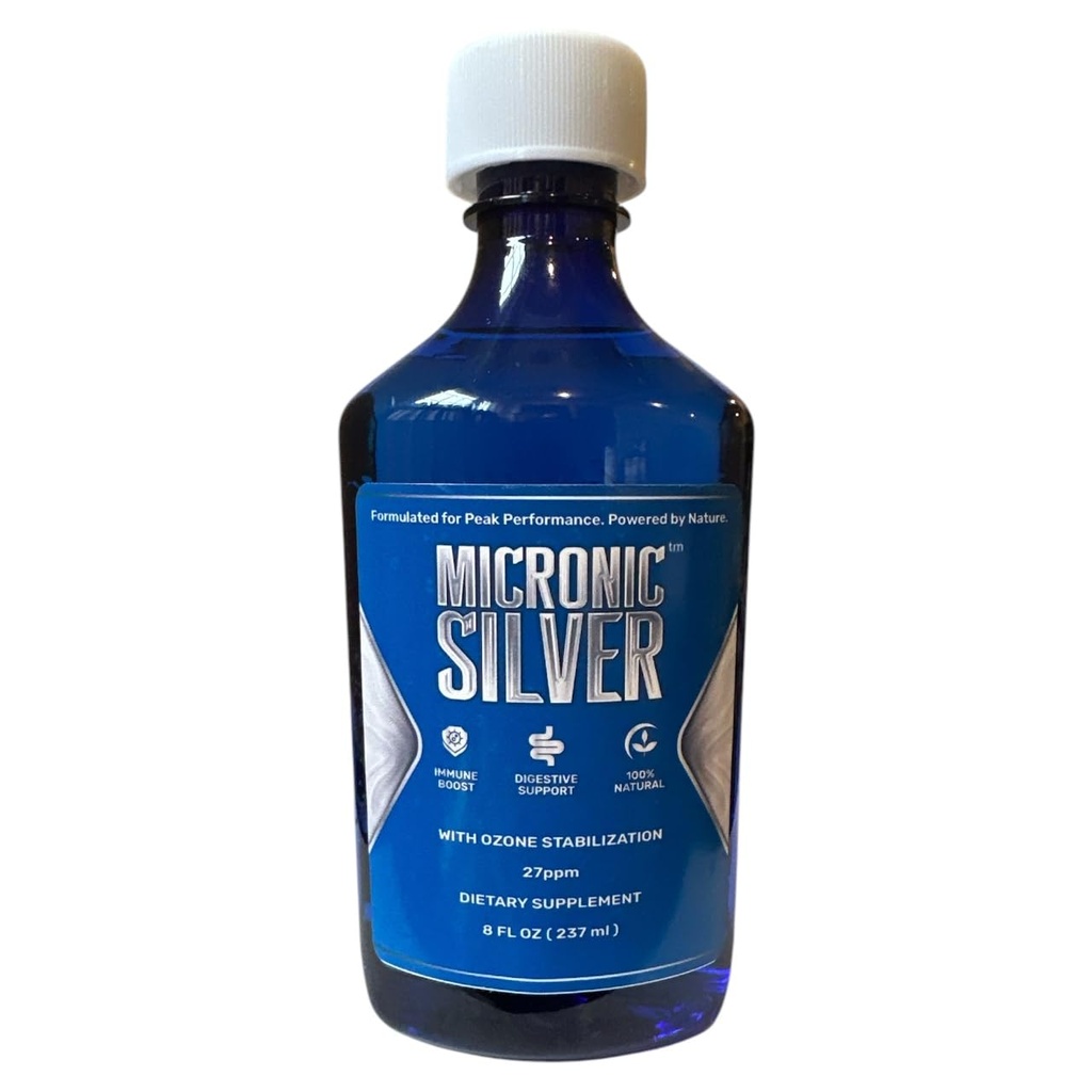 Micronicの銀の食事療法の補足8oz 27ppm