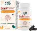 Brain Supplements for Memory and Focus - Phospholipid Complex with Omega-3,Plasmalogens for Cognitive Performance and Focus Enhancement - Non-GMO, 60 Days