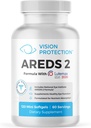 AREDS 2 眼科の健康のための目のビタミン及びミネラル補足、自然な目の研究所の Lutemax 2020 は 2 つの研究の原料の ルテイン、ビタミン C、及びゼアキサンチン、120 の小型Softgels を補います