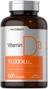ホルバハチビタミンD3 10000 IU | 500 Softgels | 非GMO、グルテンフリーサプリメント | バリューサイズ | 250mcg | 高効力の公式