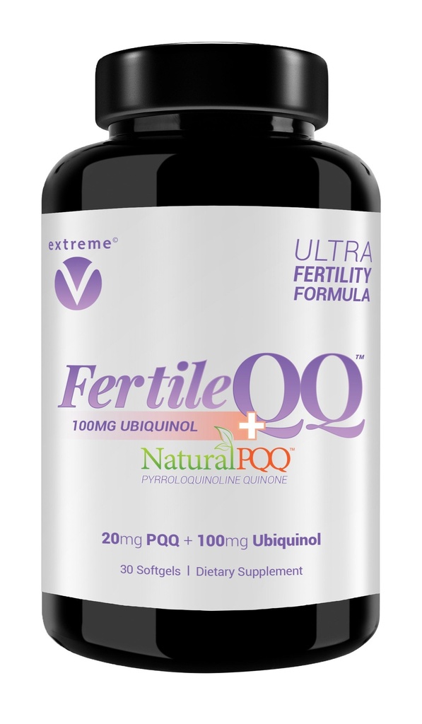 FertileQQQ ULTRA Ubiquinol(QH)とPQQをBOOST Mamaの2B自然生殖サポート、ミトコンドリアエッグ細胞の健康をサポートするための#1フォーミュラ - 医師推奨豊饒フォーミュラ。