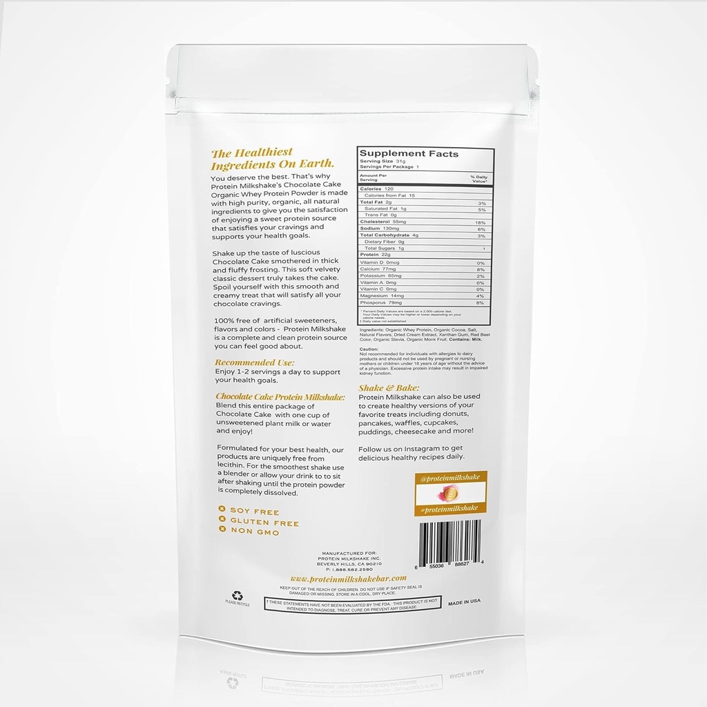 蛋白質のミルクセーキの低い炭水化物の草の餌の乳白色蛋白質の粉(カップケーキの餌、60のサービング(パッケージ1)))