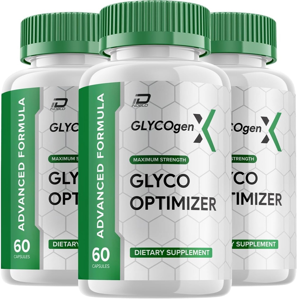 GlycogenX Glycoオプティマイザカプセルサプリメント - GlycogenXオプティマイザアドバンストフォーミュラ、Glycogen Xサプリメント、GlycogenXブースターレビュー、最大強度グリコゲンサプリメント(3パック - 180カプセル)