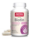 Jarrow Formulas® ビオチン超強度5000 mcg、栄養補助食品、髪、皮膚、および爪サポート、100ベジギーカプセル、最大100日の供給