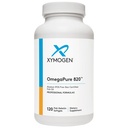XYMOGEN OmegaPure 820 - 国際魚油規格(IFOS) 五星認証魚油 - DHA EPA Omega-3 心臓血管 + 認知サポート (120 小さなSoftgels) のサプリメント
