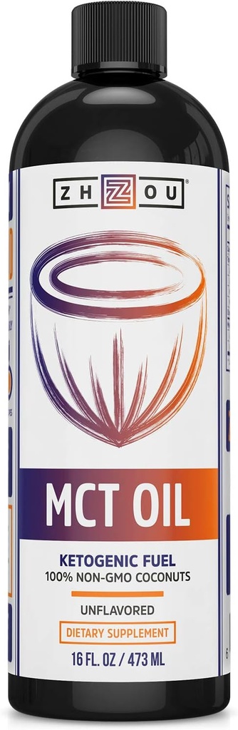 ZHOU MCTオイル:52862:オイル、不燃(Btl-Plastic)16oz