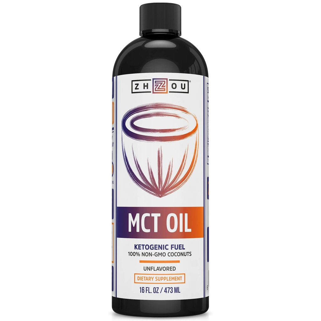 ZHOU MCTオイル:52862:オイル、不燃(Btl-Plastic)16oz