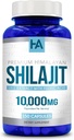 余分強さのShilajitのカプセル | 味の人の自由なシラジット及び女性のための 10000mg 自然に占有するミネラルおよびフルヴィク酸と等しい 10000mg | ビーガン非GMO及びcGMP の実験室(150 のサービング)でなされる