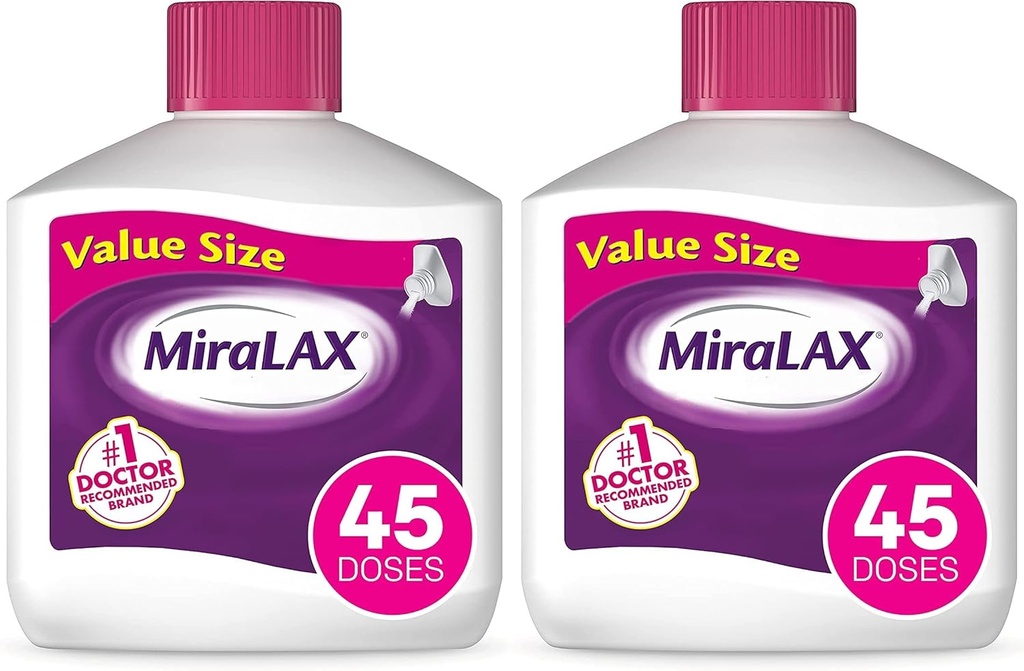 MiraLAX の穏やかな便秘の救助の Laxative の粉、PEG 3350 の便器の軟化剤、あなたの体の水と自然に働かせて下さい、馬の側面の効果無し、Osmotic の Laxative の 1 人の Physician 推薦される(2 のパック)