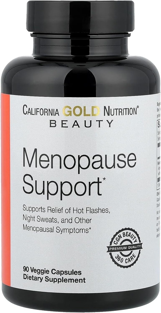カリフォルニアの金の栄養の美、Angelica gigas、Cynanchum wilfordii、Phlomis の umbrosa および L ロイシン、90 Veggie のカプセルとの Menopause サポート