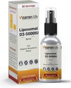 リポソーム液ビタミンD3-5000IUスプレー | 2ヶ月供給 | 1 fl oz | 非GMO | 砂糖無料 | グルテンフリー | 旅行に優しい | 骨の健康、免疫システム、健康な気分をサポート