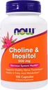 Now Foods Now Foods, (3 Pack) Choline & Inositol, 500 mg, 100 Capsules