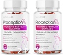 女性のための豊饒のガミー - Myo-Inositol、葉酸、Biotin、Bのビタミン - 女性の豊饒サポート、ホルモンのバランス、排卵、胎児の概念のためのイノシトールの補足(60のガミー、2のパック)