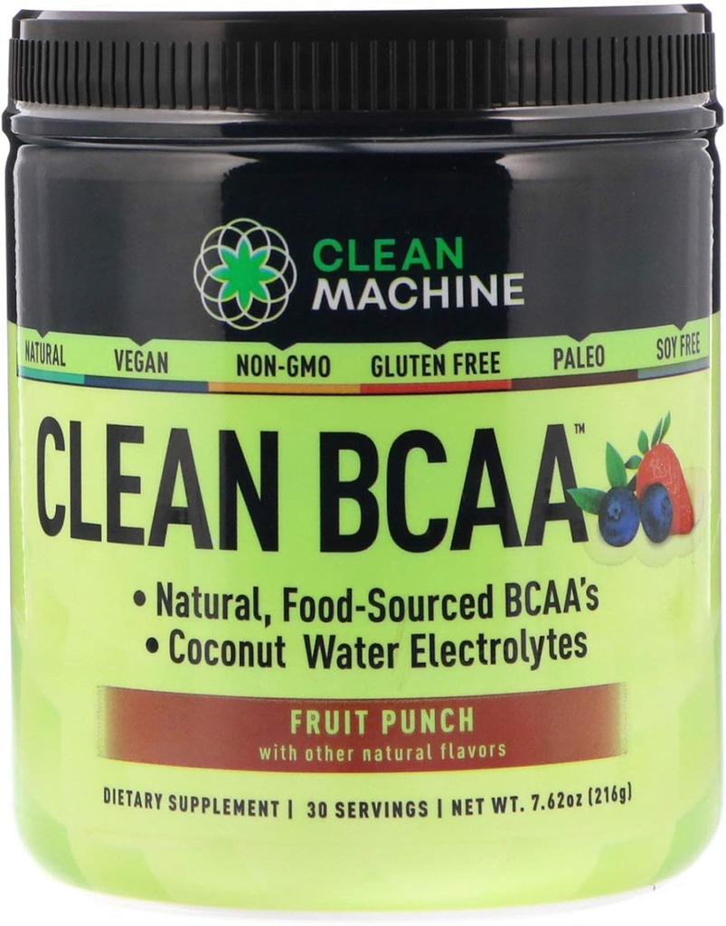 きれいな機械 BCAA のフルーツ パンチ粉、30Count