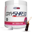 EHP Labs OxyShredのThermogenic脂肪バーナー-L-グルタミン、アセチルL-カルニチン、Metabolismのブースター、減量、食欲制御、エネルギー飲み物、SODAのポップアップ、60のサービングが付いているプレワークアウトの粉