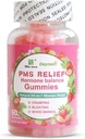 PMS Relief Hormone Balance Gummies, Menstrual Cramp Relief & Menopausal Support, 60 Count