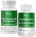 DR VITAMIN SOLUTIONS の熱源の脂肪バーナー及びプロバイオティクスの消化器の健康及び女性及び人のための膨脹の救助のためのプレバイオティクスが付いている消化器酵素 - 束 90 の帽子