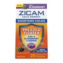Zicamの風邪-救済亜鉛ロゼンジ、エルダーベリーの味、ホメオパシー、ソウソウソアの喉および咳、風邪の減少の薬、短縮された持続期間、25の計算