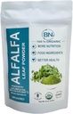 Alfalfa Leaf Powder - Green Superfood Supplement for Drinks, Tea, Shakes, Vegan, Gluten Free, Non GMO, Kosher