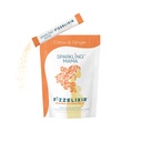 SPARKLING MAMA: 朝の病気の飲み物、Fizzelixir Effervescent Mix Settles the Stomach, Pregnancy, 1st Trimester, IBS, Nausea, USA Made (Vitamin B6, マグネシウム&葉酸), シトラス&ジンジャー 18 スティック