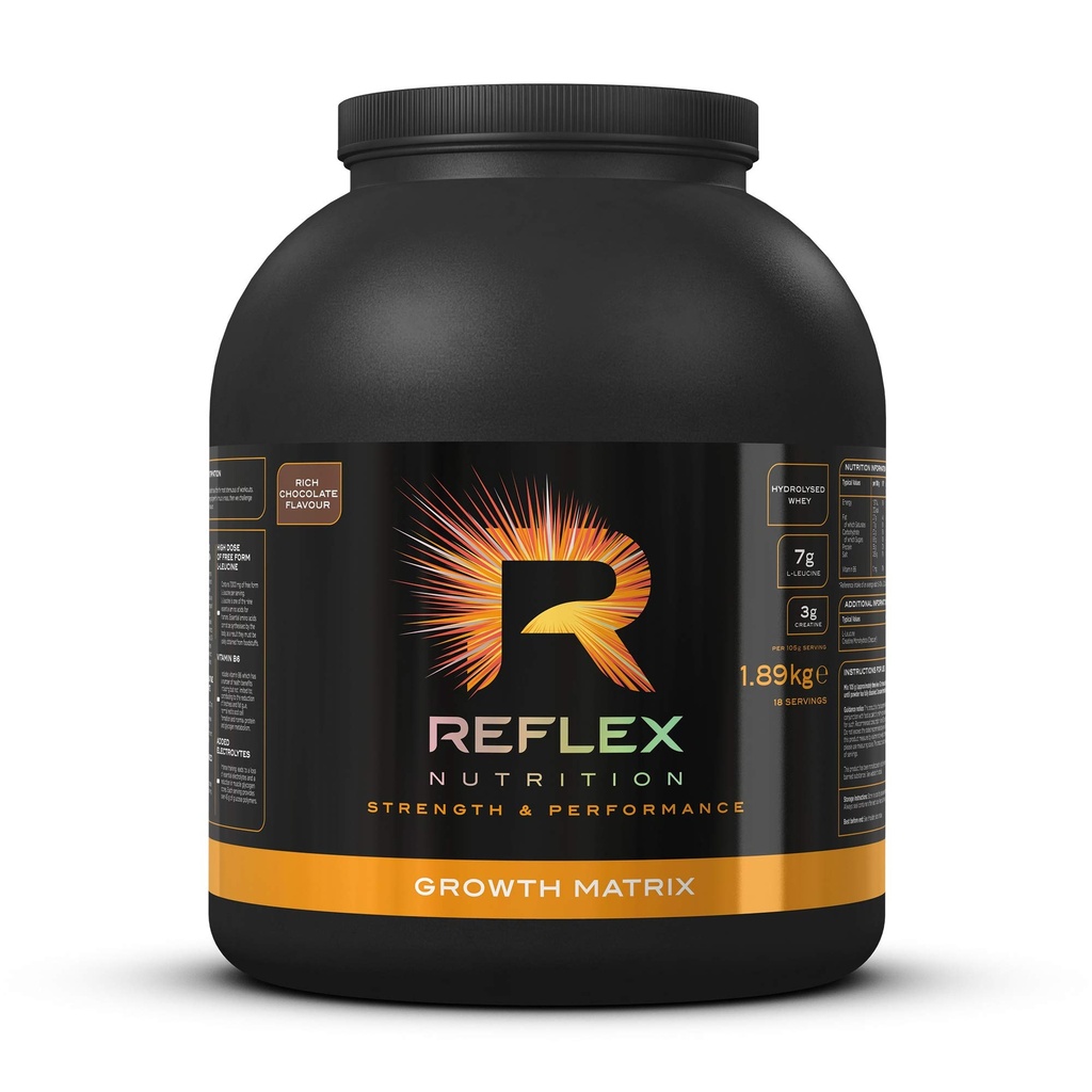 Reflexの栄養成長のマトリックスの粉の豊富なチョコレート1.89のKg