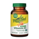 MegaFoodのビタミンD3 1000 IU (25 mcg) - ビタミンDは実質の食糧、免疫サポートと補います、サポート ボンズ、歯及び筋肉、ベジタリアン、グルテンフリー、非GMO、コーシャ– 60のタブレット、60のサービングを補います