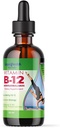 液状ビタミンB12 Methylcobalaminの液体はSublingual Hydroxocobalaminと低下します - ブーストエネルギー、サポート免疫システム、記憶を改善して下さい及び集中 - アメリカ、ビーガン、非GMO (2oz)でなされる
